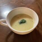 野菜が主役の古民家レストラン 花果菜 - さつまいものスープ