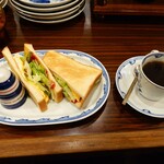 くろんぼ - モーニングセット（600円）