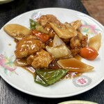 お手軽中華桃の木 - 酢豚