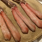 かに料理 さとう - 生ずわい蟹しゃぶしゃぶ