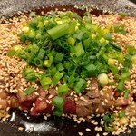 牛もつ鍋専門店 やま本 - 牛肉タタキ