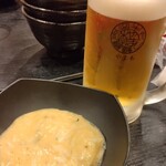 牛もつ鍋専門店 やま本 - 山芋玉子