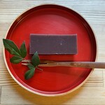 季より - いちじくジャムの羊羹。すんごく美味しかった