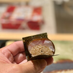 鉄板焼 宇佐見 - ノドグロの棒鮨