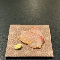 鉄板焼 宇佐見 - チョウザメ（オス）の漬け