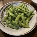 肉と日本酒バル ワラカド - 焼きえだ豆