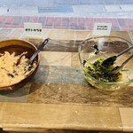 ホテルハイパーヒルズ弘前 - ほうれん草ともやしのナムル・ポテトサラダ