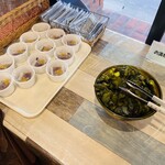 ホテルハイパーヒルズ弘前 - お漬物・納豆・海苔
