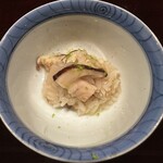 多仁本 - すっぽんのお粥、松茸がお米と同量入ります！贅沢な。