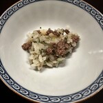 多仁本 - 鴨ご飯、銀の鴨ちゃんですね！