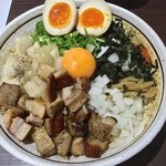 《新宿店限定》東京ソースまぜそば（￥880）味玉(￥110) 11/19/2014