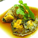 美林華飯店 - 上海蟹の蒸し物3600円