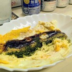 tell me キッチン - 目玉両目焼き　ソースマヨ　青のりカツオ