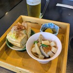 須坂屋そば - 新潟三昧セット 700円