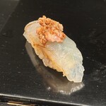 すし処 みや澤 - カワハギ、キモのせ
