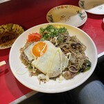 喜柳 - 焼きラーメン
