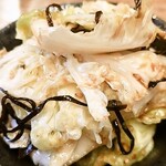 日和 - れたさい、塩昆布和え