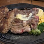 ハラペコステーキ - コンボステーキ