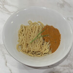 左とう - 黒酢辣油の和え玉 400円