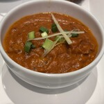 ロイヤルインドレストラン - キーマカレー〜＋80円。バターチキンカレーは＋120円