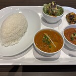 ロイヤルインドレストラン - ダブルチョイスランチ（ライス） 
