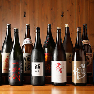 訪れた日ならではの一期一会を。季節ごとの日本酒が揃います◎