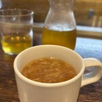 関飯店 - ランチのスープ