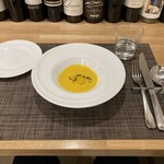 Osteria Tutto Sole - 本日のスープ　カボチャのスープ