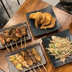 Yasai Makikushi × Yakitori to Motsu-nabe Warakado Tamachi Ten