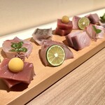 創作Dining SHARI流川 - お造り盛り合わせ