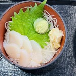 あじまし亭 - ミニほたて丼