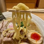 長岡食堂 横浜西口店 - 平打ち麺が美味い