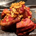 焼肉 GYUJIN - スタミナ角切り赤身ステーキ！！