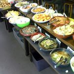 菜菜  - おかずは野菜メイン。年配の方向けのメニューも充実してます