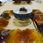 トゥ・ラ・ジョア - 2014.11　鮑と帆立貝の椀蒸し