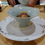 トゥ・ラ・ジョア - 2014.11　伊勢エビと大根のスープ