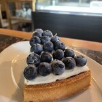 NADI - 美濃園さんのブルーベリータルト ¥650