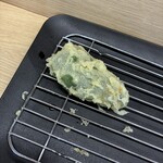 だるまの天ぷら定食 - ピーマン