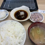 だるまの天ぷら定食 - 