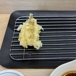だるまの天ぷら定食 - きす