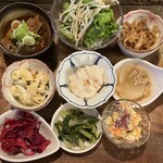 居酒屋もくもく - 前菜盛合せ（9種）