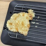 だるまの天ぷら定食 - 豚肉