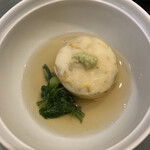 和処 よしの - 花饅頭。優しいお味で美味しい(^^)