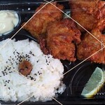 唐揚げ みたけ - 料理写真:醤油ザンギ弁当４個入り650円