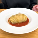 飛行船スタイル 南條 - アサリトマトソース