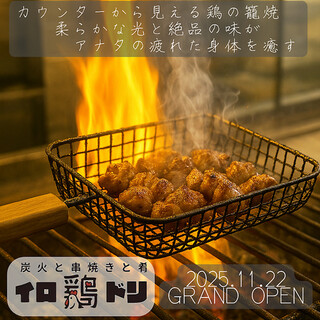 Sumibi to Kushiyaki to Sakana Genka Sakaba Irotoridori