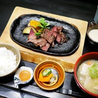 ダイナミックキッチン＆バー 響 風庭 赤坂 - ■国産牛ステーキ膳＠2,000円