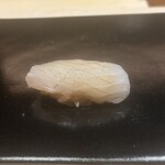 渋谷 鮨らぼ - 松川（カレイ）　7日間熟成