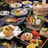 窓際席確約  予約限定。名物ゆば桶と旬味を味わう「松柏（しょうはく）」地上11階の夜景と共に