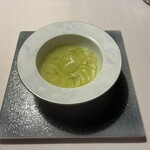 OTTO SETTE - フェンネルとシャインマスカットのパンナコッタ